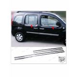 FAMS OTO AKSESUAR Renault Kangoo Krom Cam Çıtası 4 prç. 2008 Üzeri P. Çelik