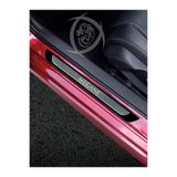 FAMS OTO AKSESUAR Renault Megane 3 2008-2016 Modeller Krom Kapı Eşiği 4 Parça Paslanmaz Çelik ABS Çerçeve