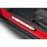 Fams Oto Aksesuar Renault Megane 3D Krom + ABS Kapı Eşiği Koruma Sport Line 2002-2020 arası 4 Prç. P. Çelik (Parlak)
