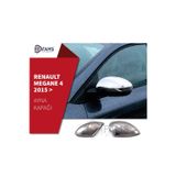 Fams Oto Aksesuar Renault Megane 4 Krom Ayna Kapağı 2 Parça 2015 Ve Üzeri Paslanmaz Çelik