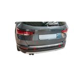 Fams Oto Aksesuar Seat Ateca Krom Arka Tampon Üstü Koruma 2016 Üzeri Paslanmaz Çelik Uyumlu
