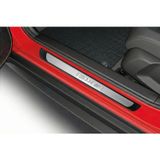 Fams Oto Aksesuar Seat Leon 3D Krom + ABS Kapı Eşiği Koruma Exclusive Line 1999-2021 arası 4 Prç P. Çelik (Taşlı)