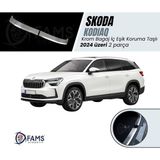 Fams Oto Aksesuar Skoda Kodıaq Uyumlu Bagaj İç Eşik Koruma 2024 Üzeri P.çelik (Taşlı)