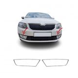 FAMS OTO AKSESUAR Skoda Octavia Krom Sis Çerçevesi 2 Parça 2012-2020 Arası Paslanmaz Çelik