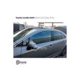 Fams Oto Aksesuar Toyota Corolla Uyumlu 2020 üzeri Krom Cam Çıtası 8 Parça Paslanmaz Çelik