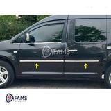Fams Oto Aksesuar Vw Caddy Krom Yan Kapı Çıtası 4 Kapı 2007-2015 P. Çelik (maxı)