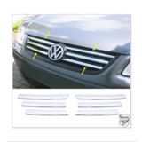 FAMS OTO AKSESUAR VW Caddy LIFE Krom Ön Panjur 6 prç. 2007-2010 Arası P.Çelik