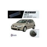 Fams Oto Aksesuar Vw Golf 5 Krom Cam Çıtası 4 Prç. 2003-2009 Arası Paslanmaz Çelik