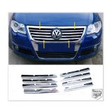 FAMS OTO AKSESUAR VW Passat B6 Krom Ön Panjur 8 prç. 2005-2010 arası P. Çelik