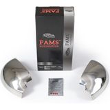 Fams Otomotiv Dacia Logan Krom Ayna Kapağı 2 Parça 2004-2008 Paslanmaz Çelik