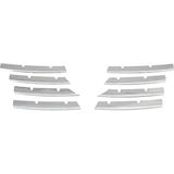 Fams Otomotiv VW Passat B6 Krom Ön Panjur 8 Prç. 2005-2011 Paslanmaz Çelik