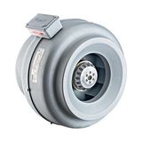 Fan, 10 cm Çapında YKA-100B-2K-M 2500 D/d 220 230 V Monofaze Yuvarlak Kanal Tipi Radyal Aspiratör