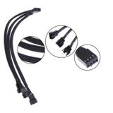 Fan Çoklayıcı Y PWM Kablosu Splitter 4 pin Switch 3 pin 3
