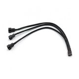 Fan Çoklayıcı Y PWM Splitter Kablosu 4Pin Dişi 4Pin-2x 3Pin Erkek