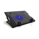 Fan, Inca INC-341FXS Ergonomik USB Sessiz 7"-17" Notebook Stand Soğutucu Gürültü Seviyesi 10 Dba 140 Mmlik ile Güçlü Hava Akımı 2 USB Girişi Isı Yayılımıyla Yüksek Performans Güç Girişi 075 W - Çok Renkli