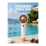 Fan Modern Small USB Şarjlı Taşınabilir Mini El Vantilatörü