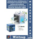 #Fan Sessiz Güçlü USB Şarjlı Taşınabilir Ofis Soğutucu Ayarlanabilir Kademeli Hava Masa Üstü Fan