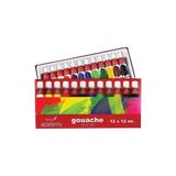 Fanart Academy 12 Renkli Guaj Boya Seti 12x12ml 3500.S12 Özellikli Sanatsal Malzeme