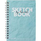 Fanart Academy 8671 Turkuaz A5 Spiralli 120 gr 50 Yaprak Sketch Book