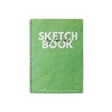 Fanart Academy A4 Spiralli Eskiz Defteri Yeşil Kapak 50 Yp 120 Gr Kağıt ile Çizim İçin İdeal