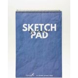 Fanart Academy A4 Üstten Spiralli Sketch Pad Mavi Renkli 50 Sayfa Kaliteli Çizim Defteri