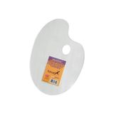 Fanart Academy Şeffaf Plastik Oval Resim Paleti 24X34 Cm