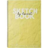 Fanart Academy Sketch Journal 120 gr 50Yp A3 Sarı LV-F-8674.A3 Kağıt