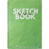 Fanart Academy Sketch Journal 120 gr 50Yp A6 Yeşil LV-F-8673.A6 Kağıt