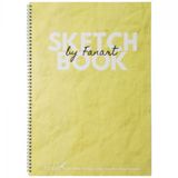 Fanart Academy Sketch Journal Sarı 110 gr 60 Yaprak A5 Defter