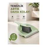 Fanatik Faraşlı El Süpürgesi Seti, Masa Faraşlı Fırça – Kauçuk Uçlu Pratik Temizlik Fırçası (Karışık Renkli)