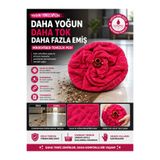 Fanatik Mikrofiber Mop Havlu Çift Katlı Başlık Yedek Paspas Ucu (1 adet) Büyük Boy Çizmez, Sessiz Mop