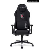Fanchair x Beşiktaş Kara Kartal Lisanslı Oyuncu Koltuğu - Siyah