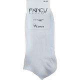 Fancy 6 Adet Ekonomik Bayan Patik Çorap - Beyaz - 36 - 39