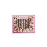 Fancy Space 100’lü Cute Roll Sticker Set – Kawaii Karakterli Rulo Çıkartmalar, Defter ve Günlük Süsleme