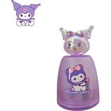 Fancy Space Disney Kuromi Figürlü Mor Kalemtıraş – Çift Hazneli | Sevimli ve Pratik Tasarım