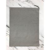 Fancyagnes El Yapımı Duck Keten Kumaş Kirli Çamaşır Oyuncak Saklama Torbası 51*39CM - Gri