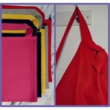 Fancyagnes Fancyagnes el Yapımı Askılı Çamaşır Oyuncak Kirli Saklama Torbası 5 Renk 65*45 Cm - 1 Adet - Kırmızı
