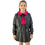 FancyKids Kız Çocuk Bayramlık Takım (3 Parça) (Siyah-Pembe, 6-7 Yaş)
