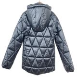 FancyKids Kız Çocuk Mont İşlemeli Siyah Renk (Siyah, 10-11 Yaş)