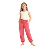 FancyKids Kız Çocuk Pantolon Dokuma (Gül Kurusu, 11-12 Yaş)