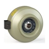 Fanex 10 Cm Çapında Lkt 100-B 3000 D/D 230 V Monofaze Geriye Eğimli Yuvarlak Kanal Tipi Radyal Fan