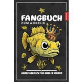 Fangbuch für Angler Kinder: Angeltagebuch Kinder Geschenk für eine Angelparty / Fangbuch für junge Angler und Anglerinnen / Zubehör zum Fischen Lernen und Angeln mit Papa