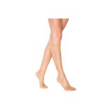 fanilam Bella Calze Fit 15 İnce Parlak Dizaltı Kadın Çorabı 12 adet Ten rengi Standart