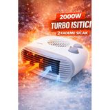 Fanlı Isıtıcı 2000W: Yaz Kış Modlu Elektrikli Soba Ofis ve Ev Tipi Isıtma