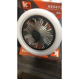 Fanlı LED Ampül K2 3 Kademe Hız 3 Farklı Işık Rengi - Beyaz - Sarı - Günışığı - 20 - 30 W