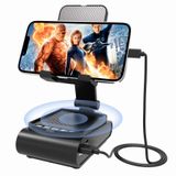 Fanlory Erkekler için Hediyeler, Kablosuz Bluetooth Hoparlörlü Cep Telefonu Standı HD Surround Ses Ev ve Dış Mekan için Mükemmel Bluetooth Hoparlör ile Masa için iPhone/ipad/Samsung Galaxy ile Uyumlu