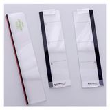 Fannuoncc Bilgisayar Monitörü Mesaj Panosu/ Monitörler Yan Panel/Alt Depolama Panosu / Notlar Monitörler için Not Panosu Mesajı, Telefon Tutuculu, 1 Set (Sol / Sağ / Altı)