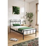 FANO Paris Ferforje Karyola Siyah Tek Kişilik Metal Yatak 90x190, 90x200, 100x200, 120x190, 120x200