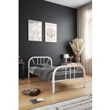 FANO Royal Metal Karyola Beyaz Tek Kişilik Ferforje Yatak 90x190, 90x200, 100x200, 120x190, 120x200
