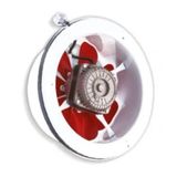 Fansan 25 Cm Tba 250 50 Watt 800 M3/H 1350 Dd 220/230 Volt Monofaze Aksiyel Duvar Baca Cam Aspiratörü Fanı